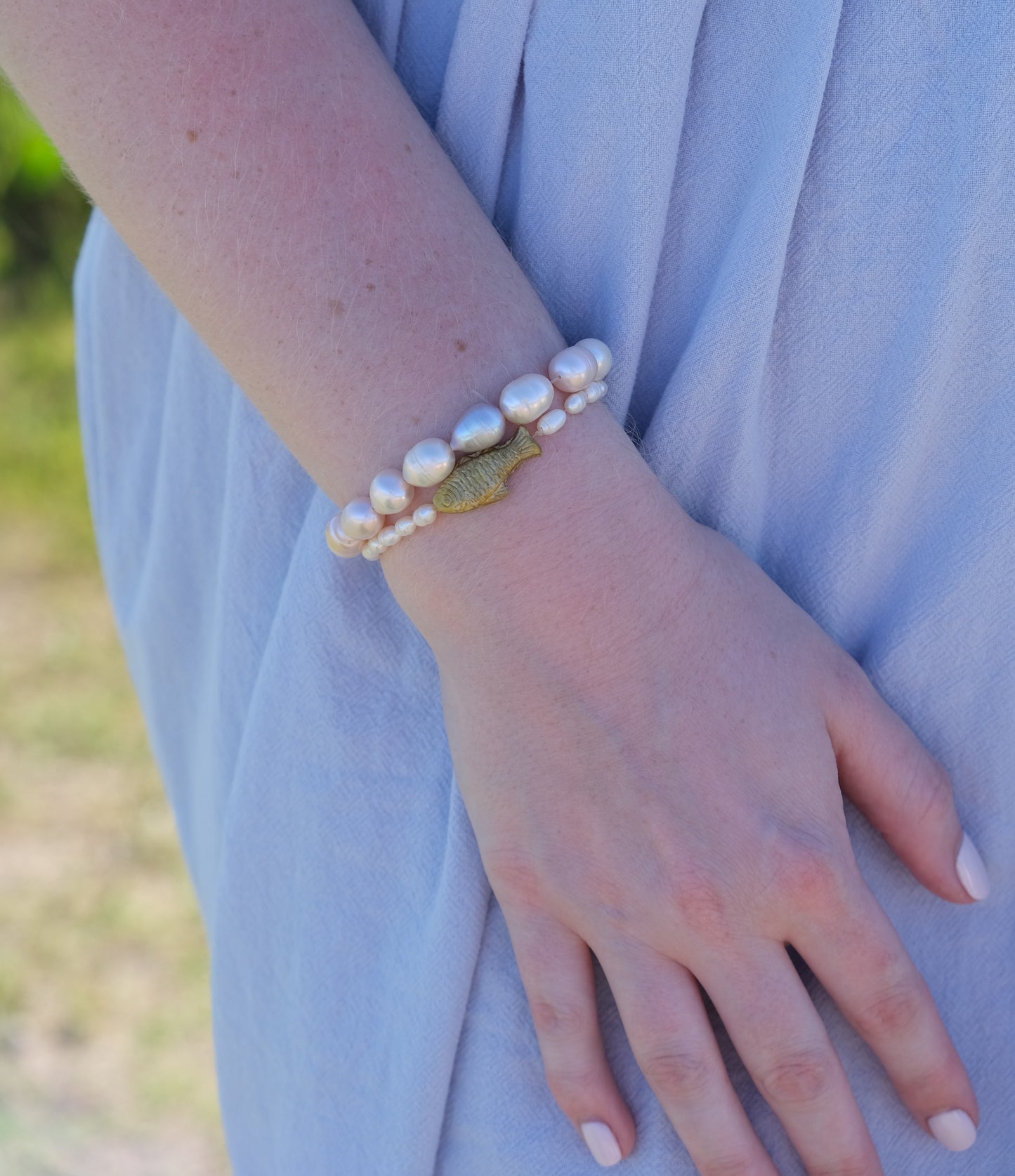 Fisher of Men Pearl Bracelet